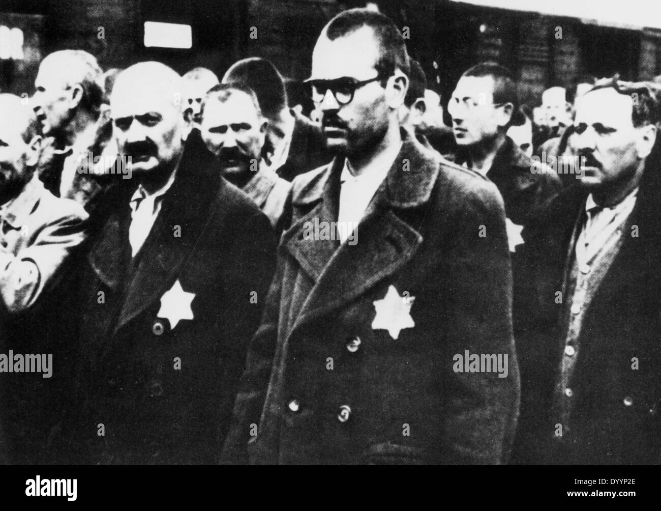 Ramp concentration camp auschwitz Black and White Stock Photos & Images