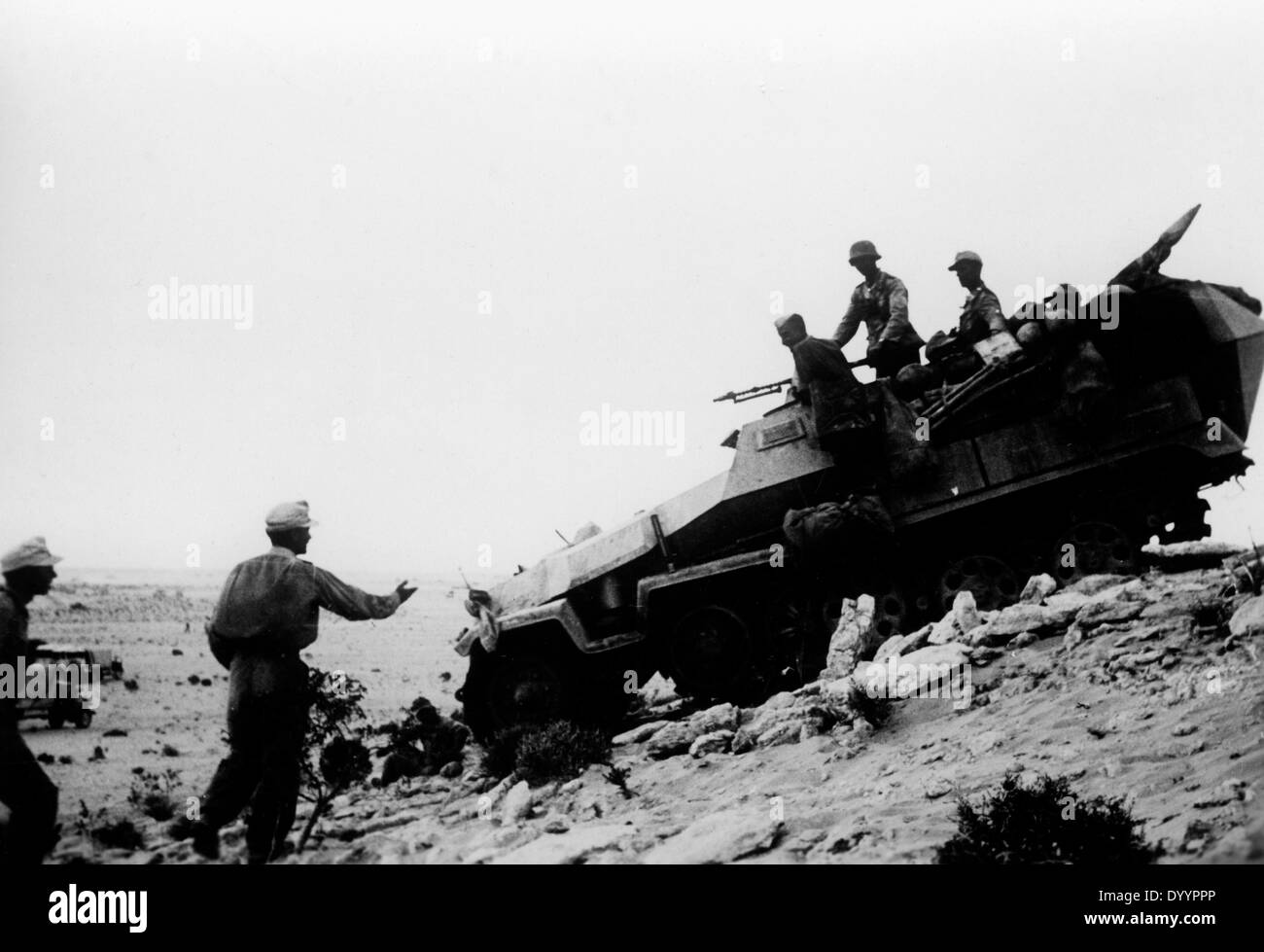 Fights at El Alamein, 1942 Stock Photo - Alamy