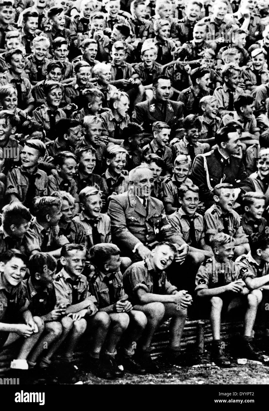 Hit Let Camp Hitler youth highland camp hi-res stock photography and images - Alamy