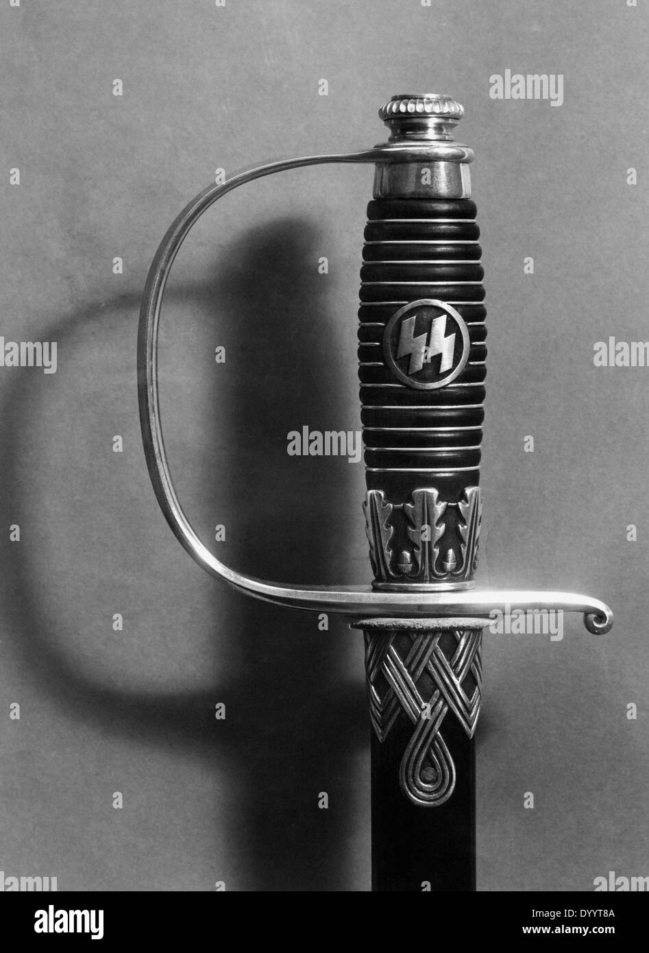 Honour sabre of the SS during Nacional Socialism Stock Photo