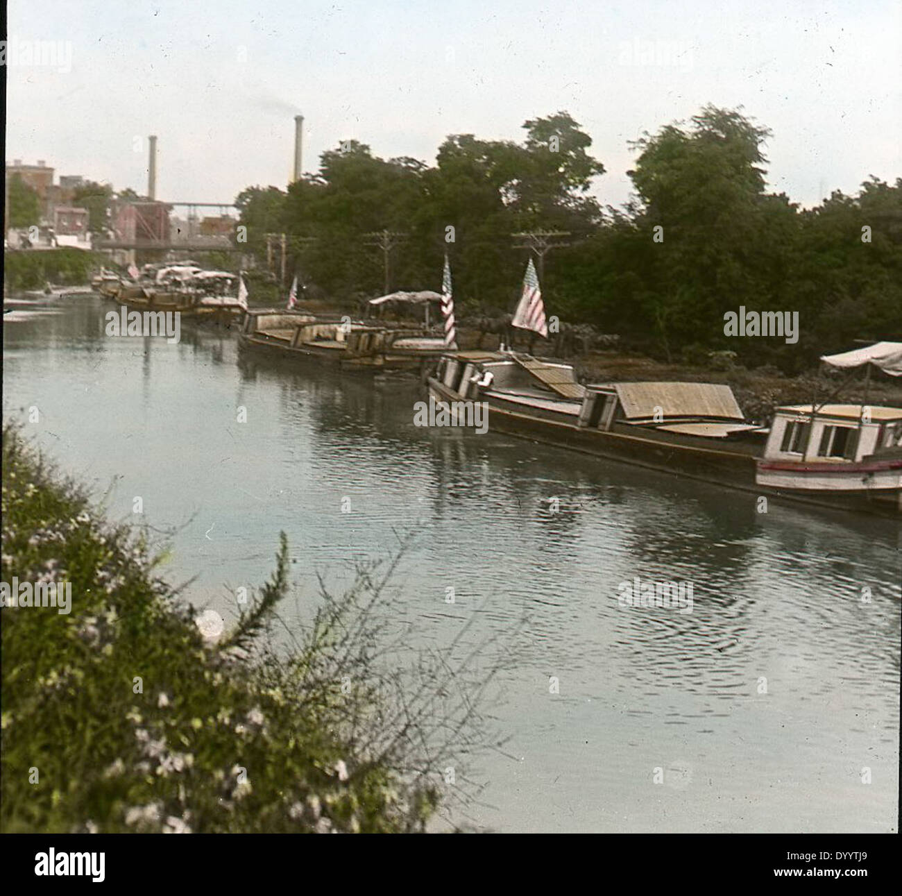 Washington dc canal vintage hi-res stock photography and images - Alamy