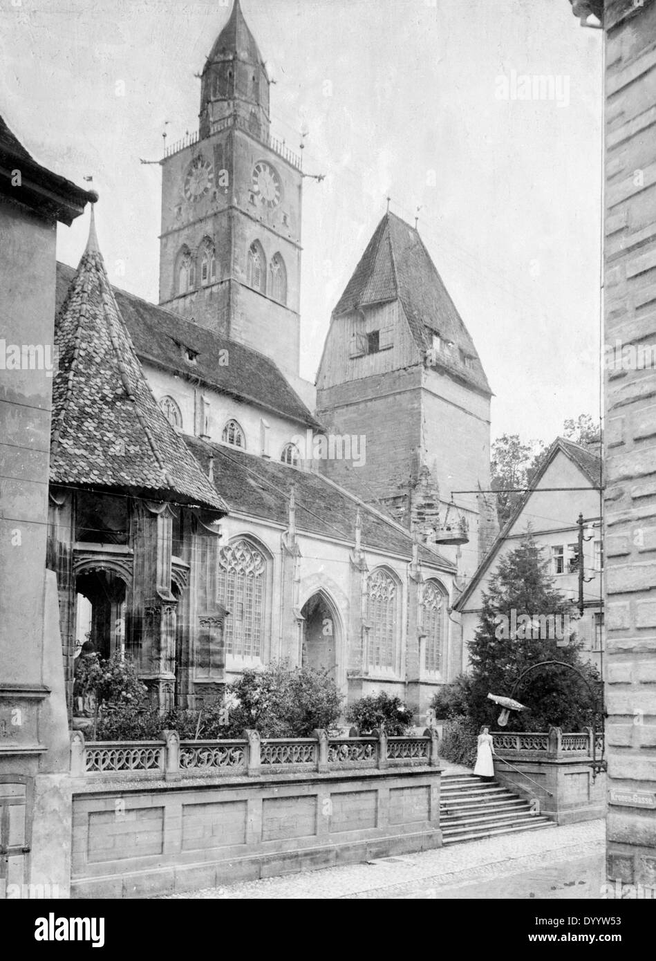 The Minster of Ueberlingen, 1932 Stock Photo