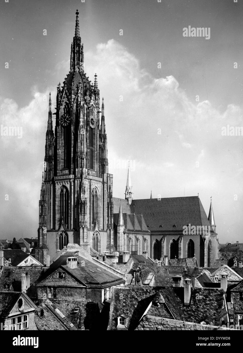 Germany frankfurt hesse city Black and White Stock Photos & Images - Alamy