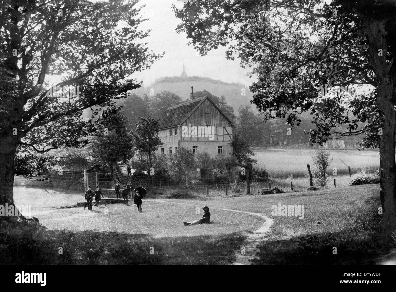 Heidetal, 1904 Stock Photo