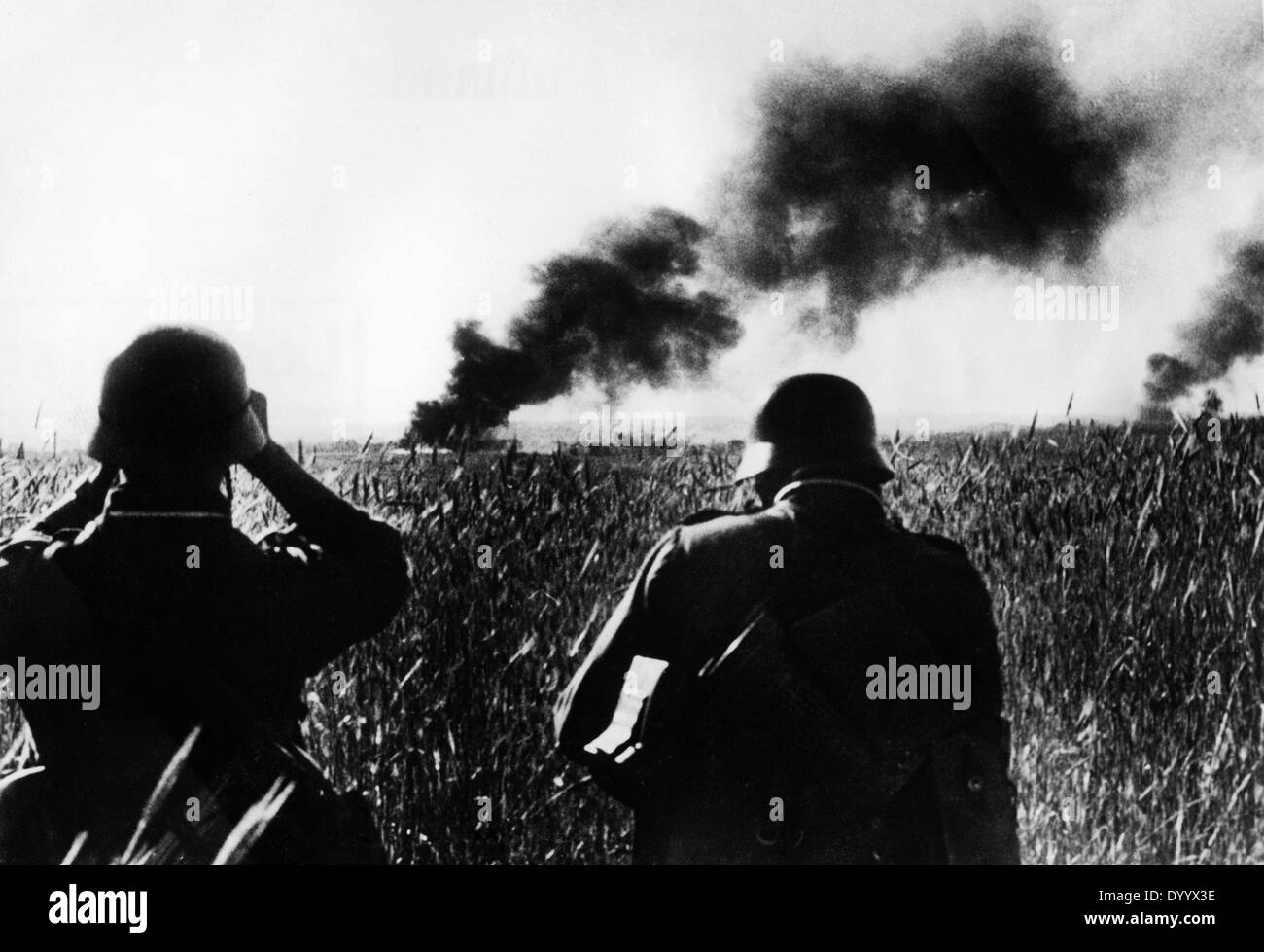 Fighting on the Eastern Front, June 1941 Stock Photo