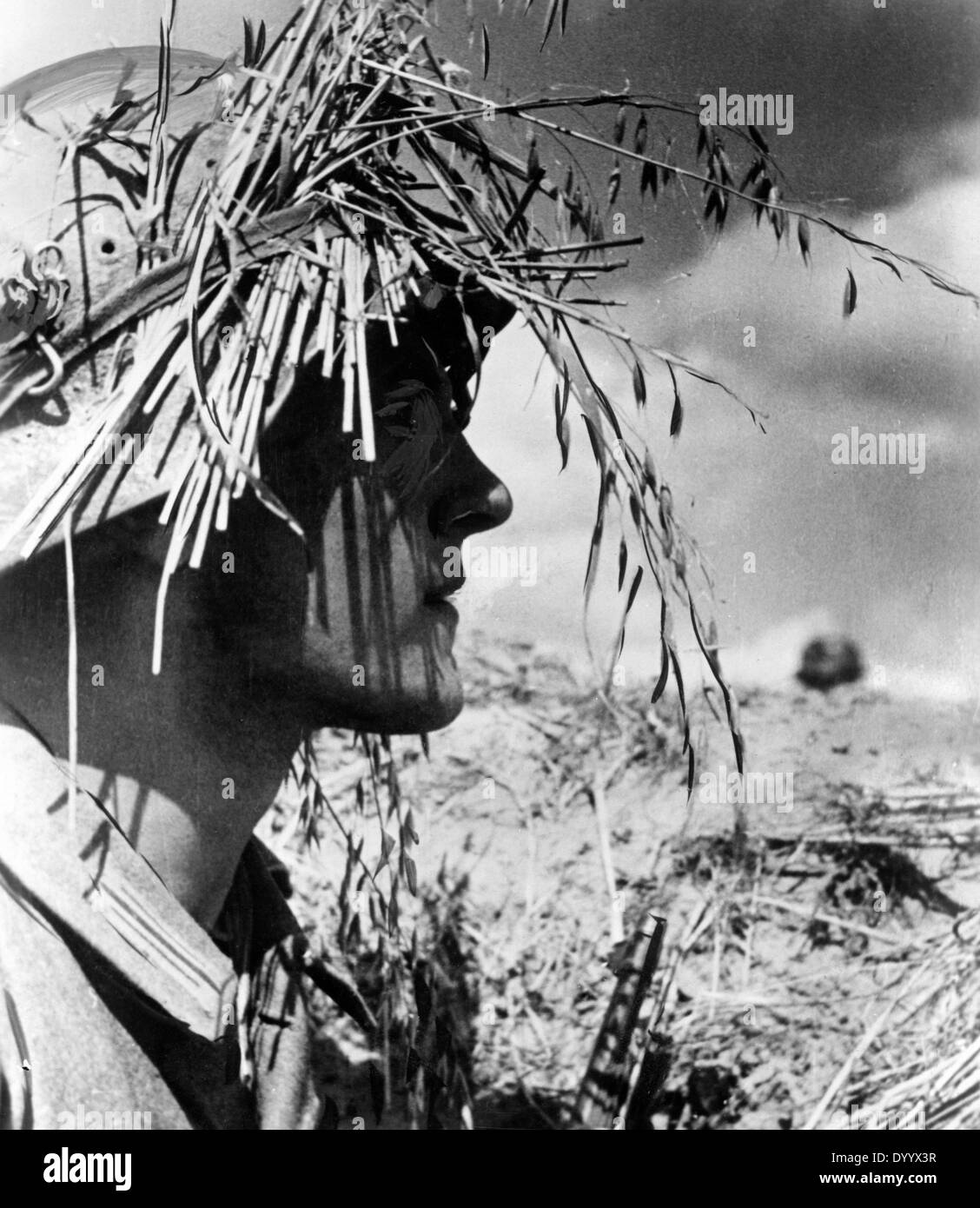 A German soldier on 22.06.1941 Stock Photo