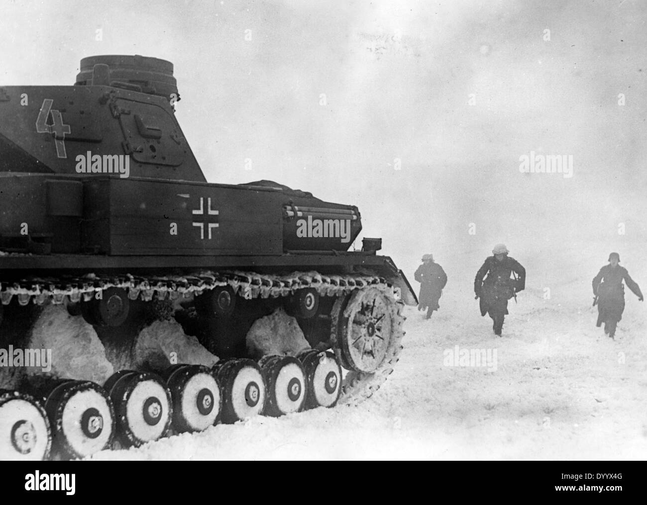 German attack on Moscow, October - December 1941 Stock Photo