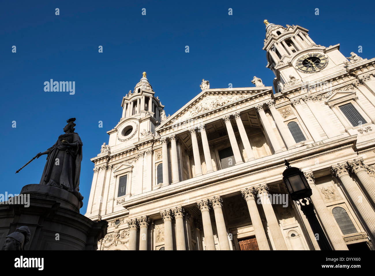 St Paul's Cathedral in London United Kingdom Stock Photo