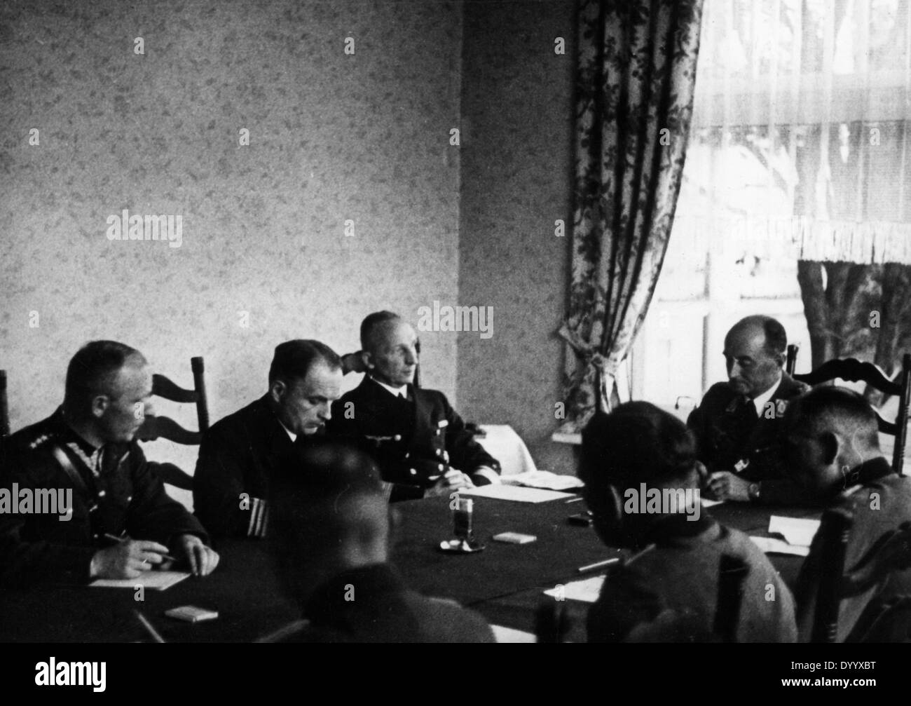 Capitulation negotiations in Hel, 1939 Stock Photo - Alamy
