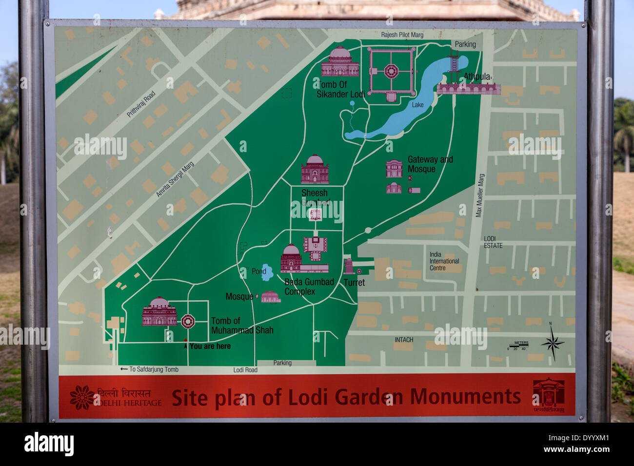 Map of Butchart Gardens