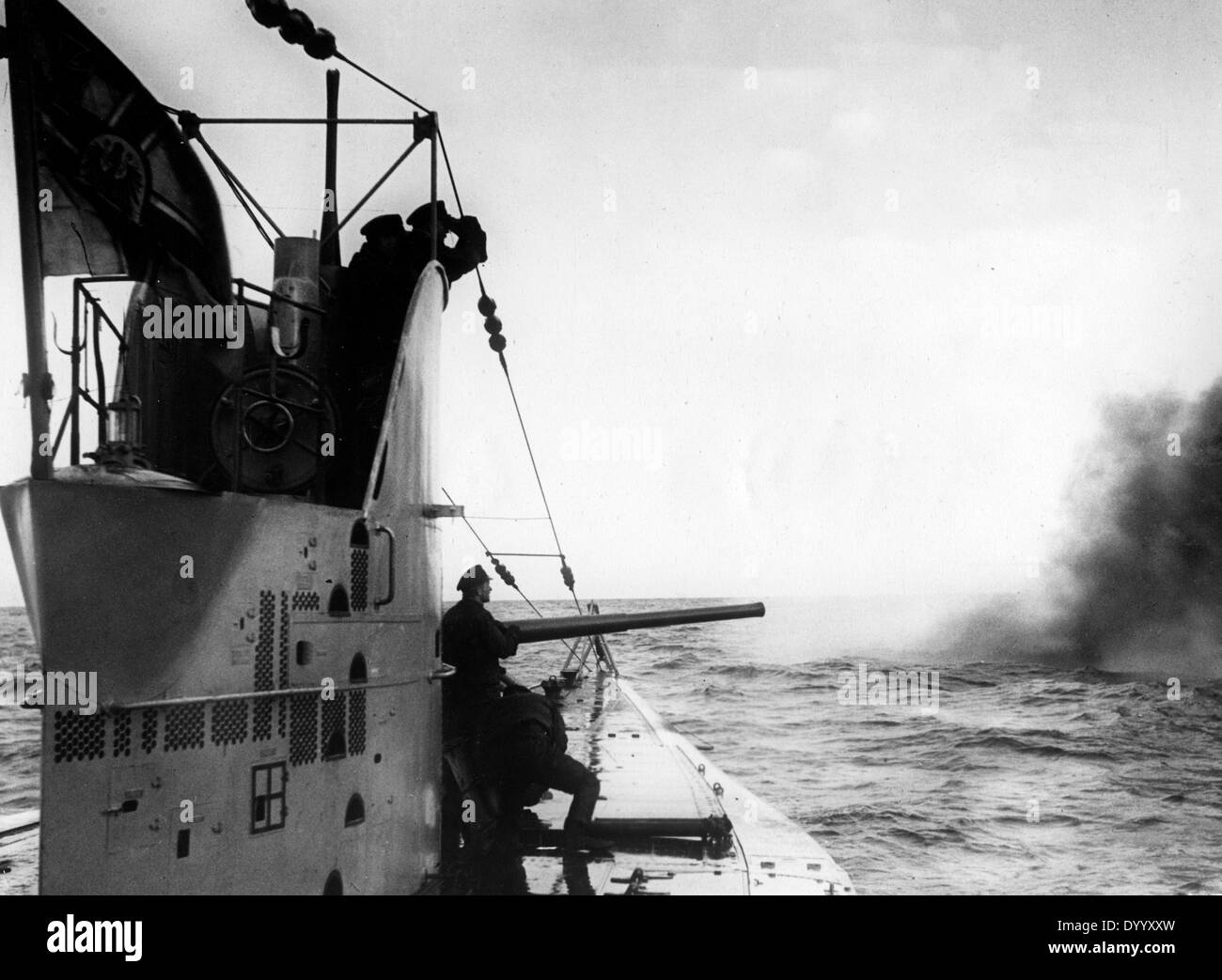 German submarine fleet in World War I Stock Photo