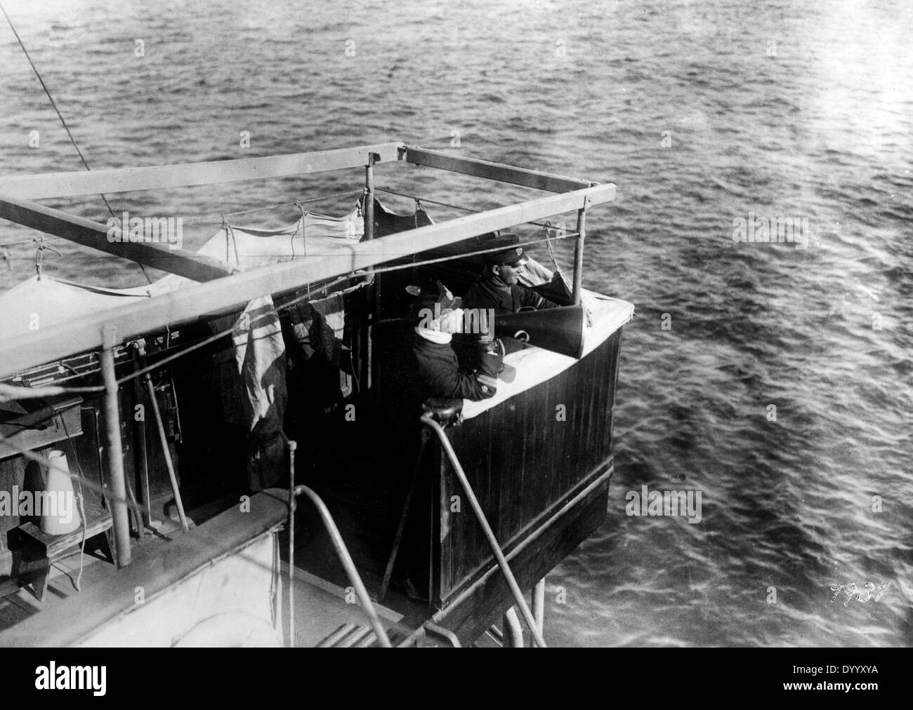 Naval warfare in World War I Stock Photo