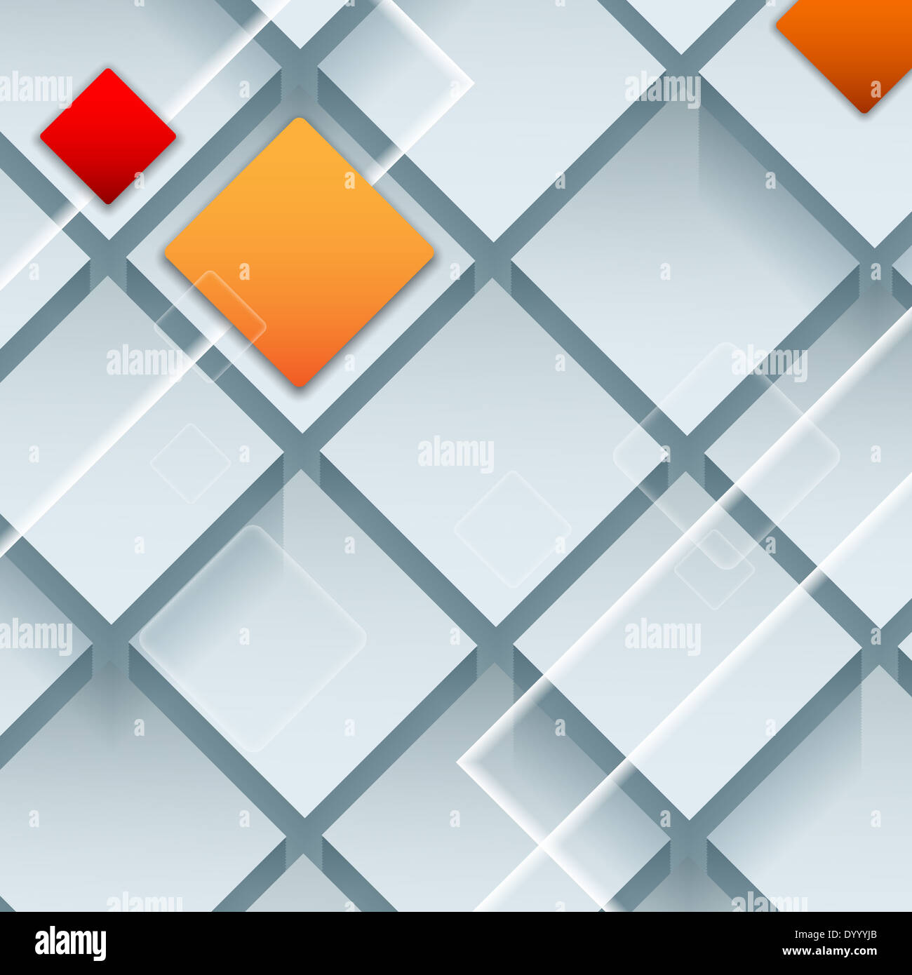 White squares overlapping design background hi-res stock photography ...