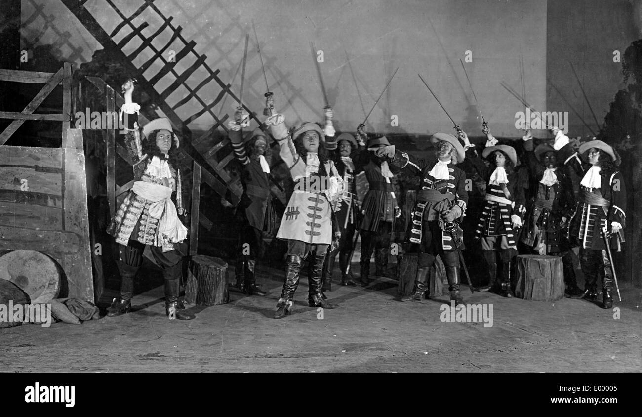 Scene form 'Prince of Homburg' , 1914 Stock Photo