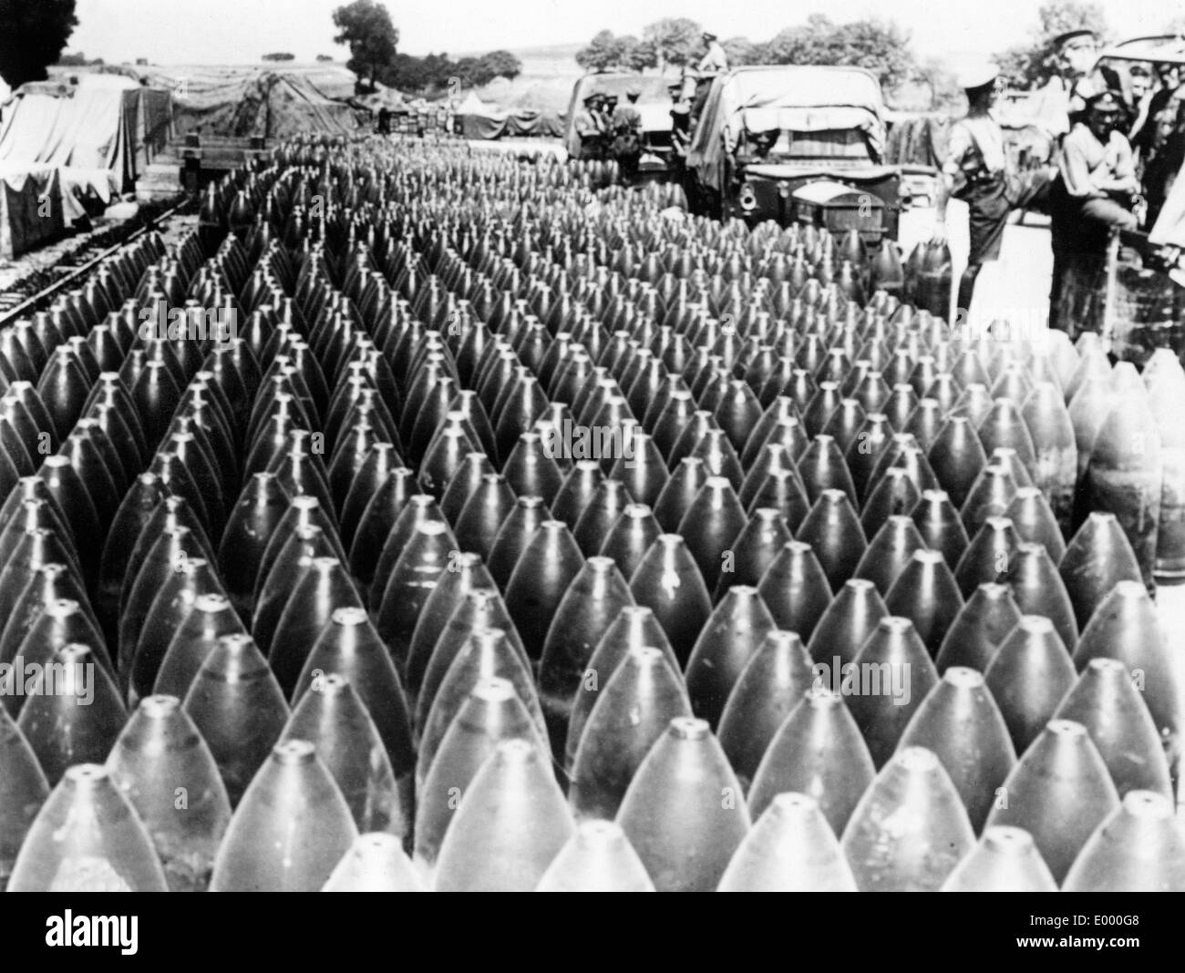 American ammunition depot, 1917 Stock Photo Alamy
