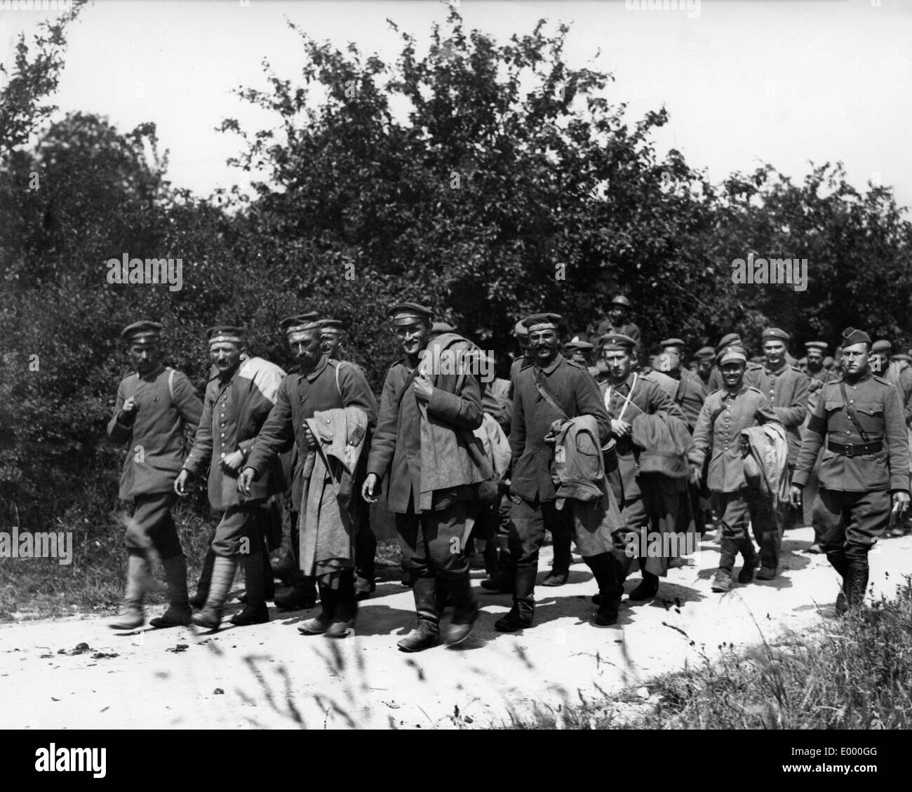 Prisoners captured in france Black and White Stock Photos & Images - Alamy