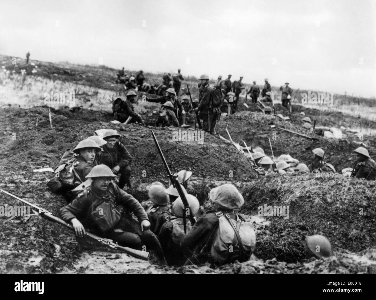 Wwi trenches hi-res stock photography and images - Alamy