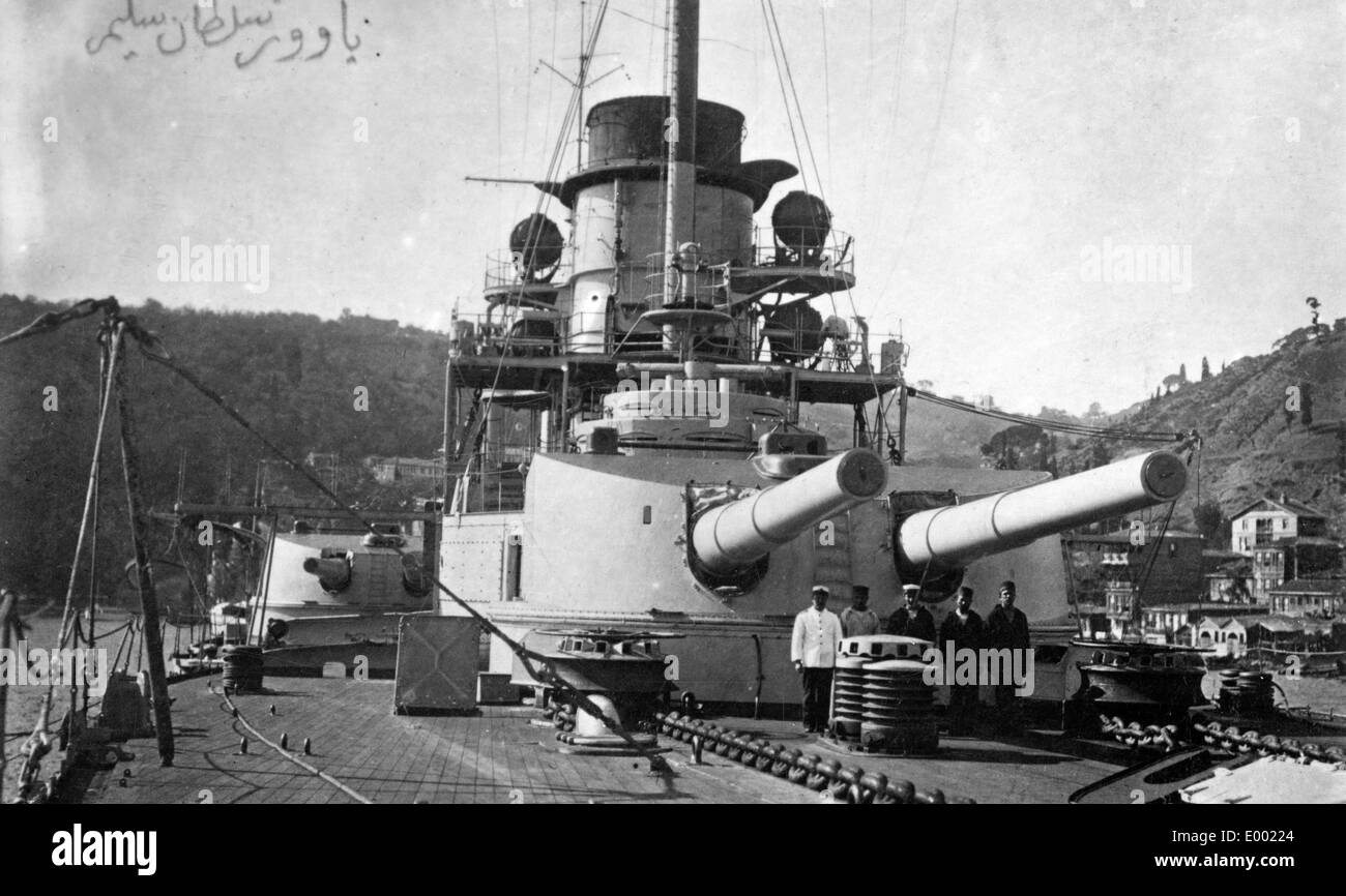 SMS Goeben during the First World War Stock Photo