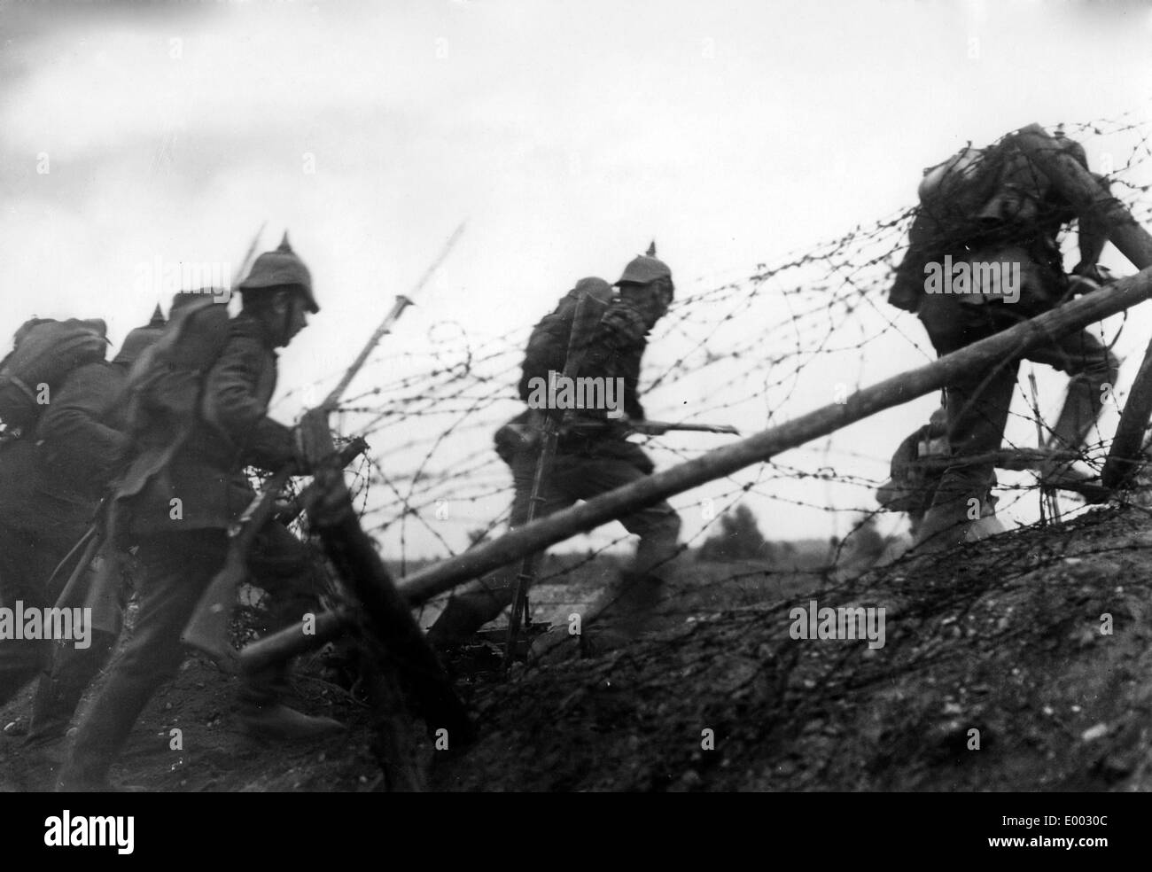 German infantry attack western front hi-res stock photography and ...