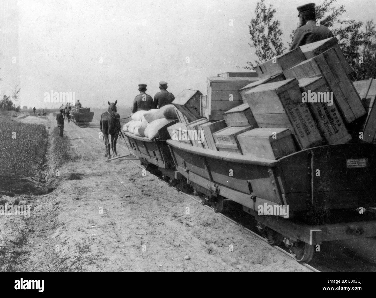 Field railway first world war hi-res stock photography and images - Alamy