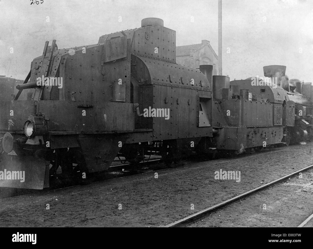 Austro-Hungarian armored train, 1916 Stock Photo - Alamy