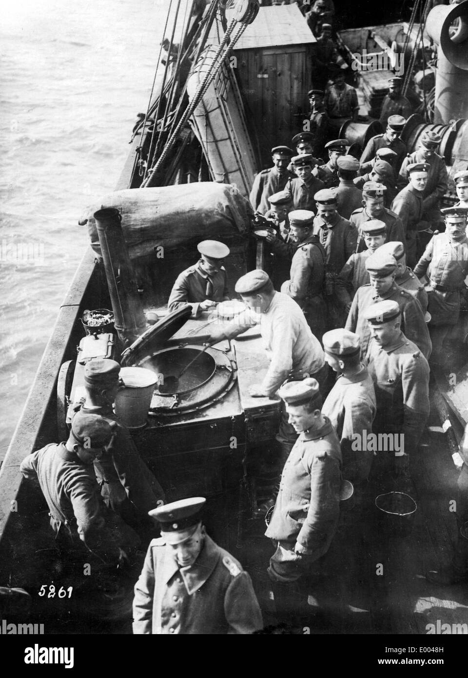 German troops on the baltic sea, 1917 Stock Photo - Alamy