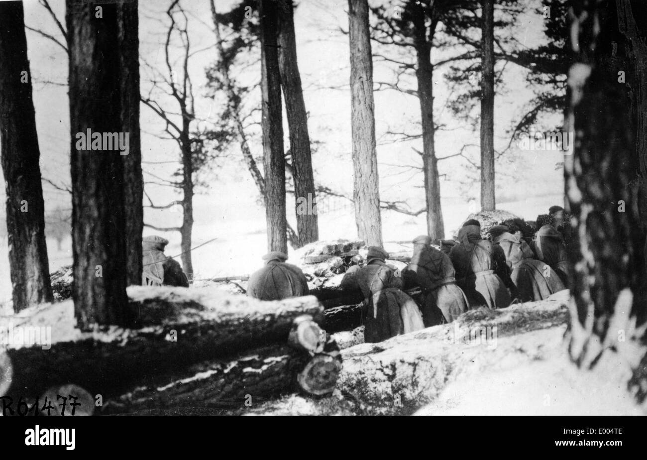 First World War: Russian troops, 1914-1917 Stock Photo