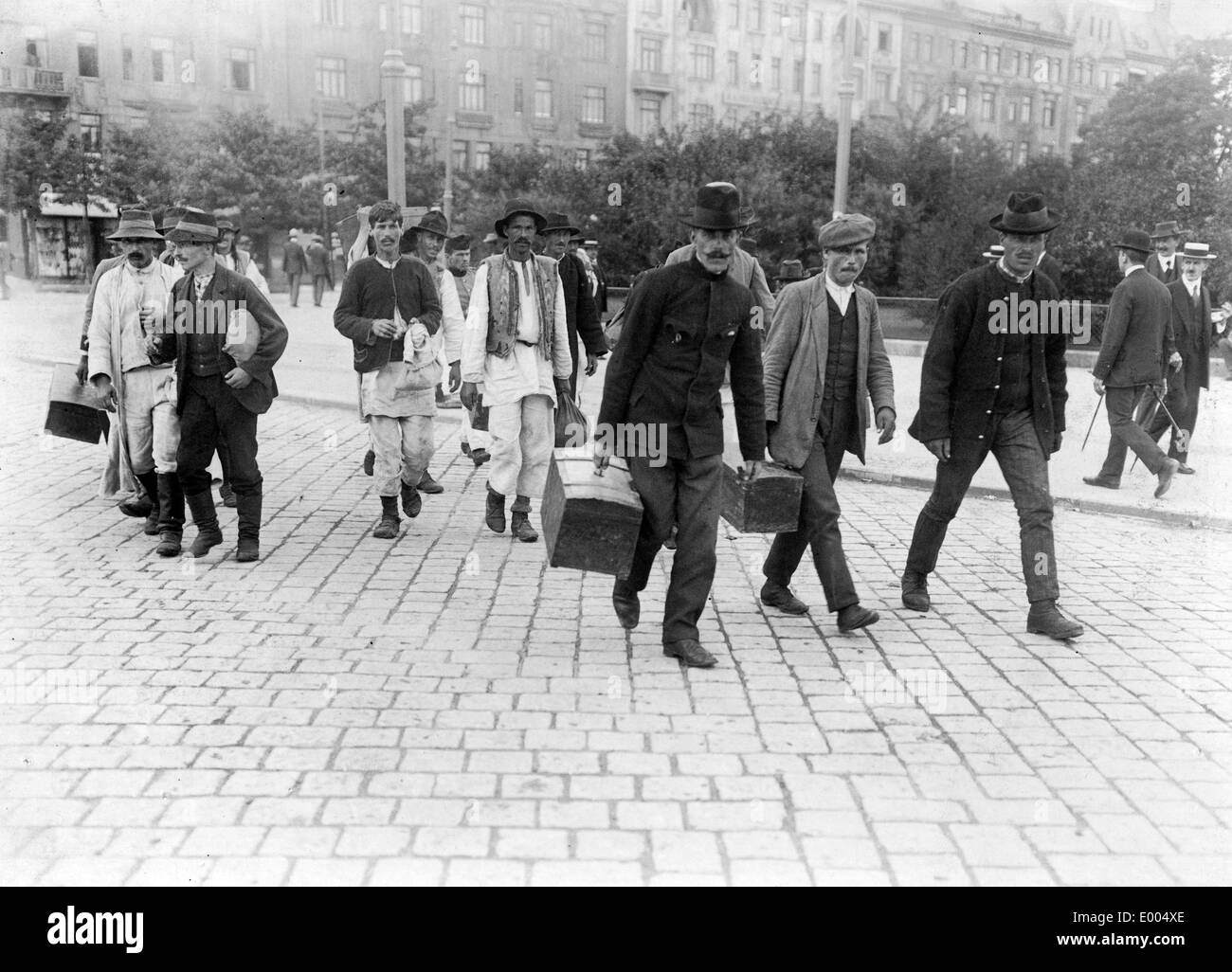 Mobilization in Vienna, 1914 Stock Photo - Alamy