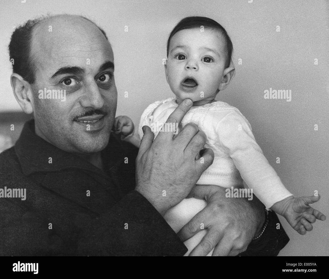 Artur Brauner, 1950's Stock Photo