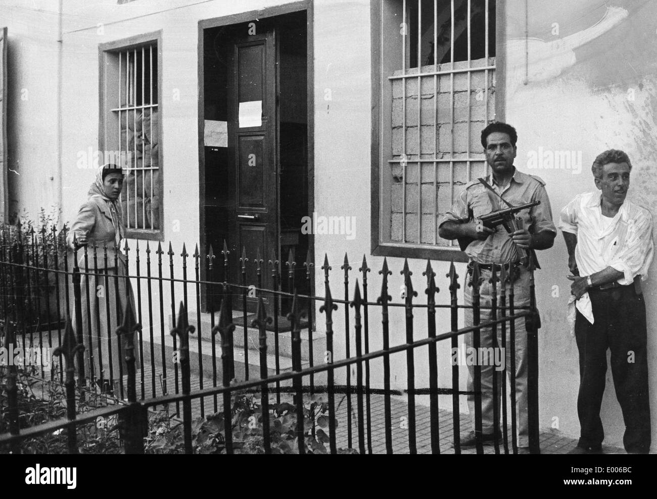 Civil war in Lebanon, 1958 Stock Photo