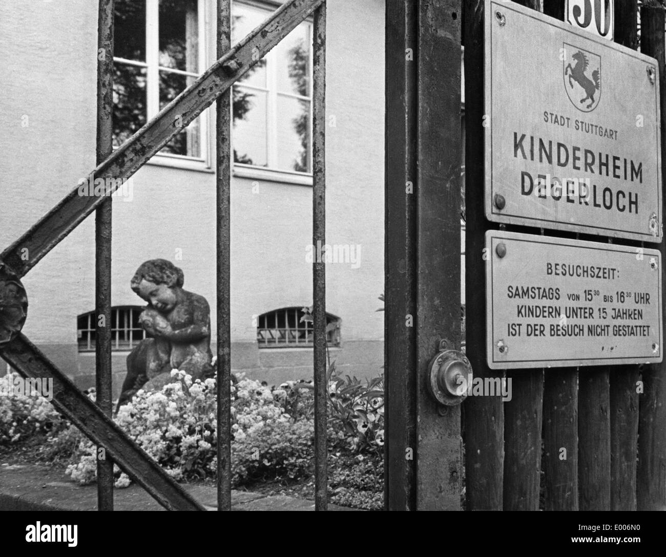  Children's home in Degerloch, 1958 Stock Photo - Alamy 