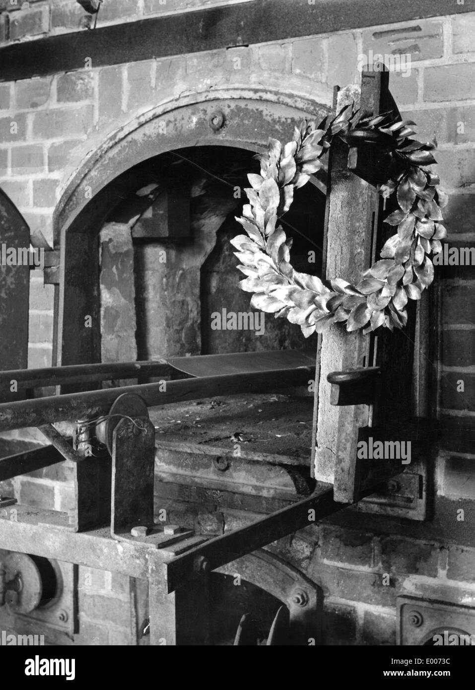 New crematorium at Dachau concentration camp Stock Photo - Alamy