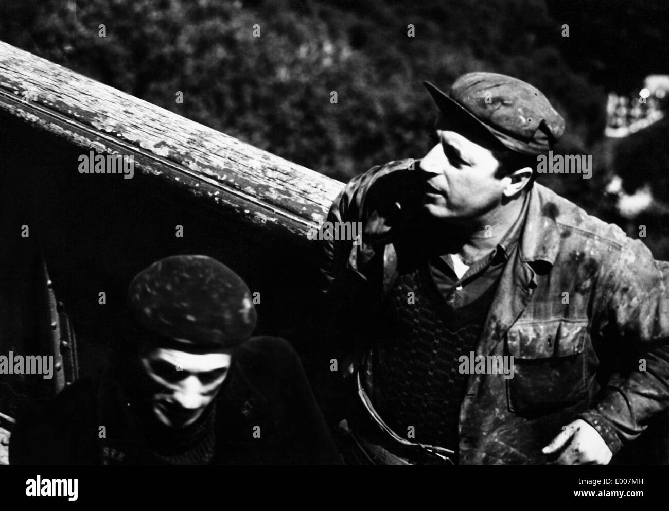 Workers in Paris, 1960 Stock Photo - Alamy