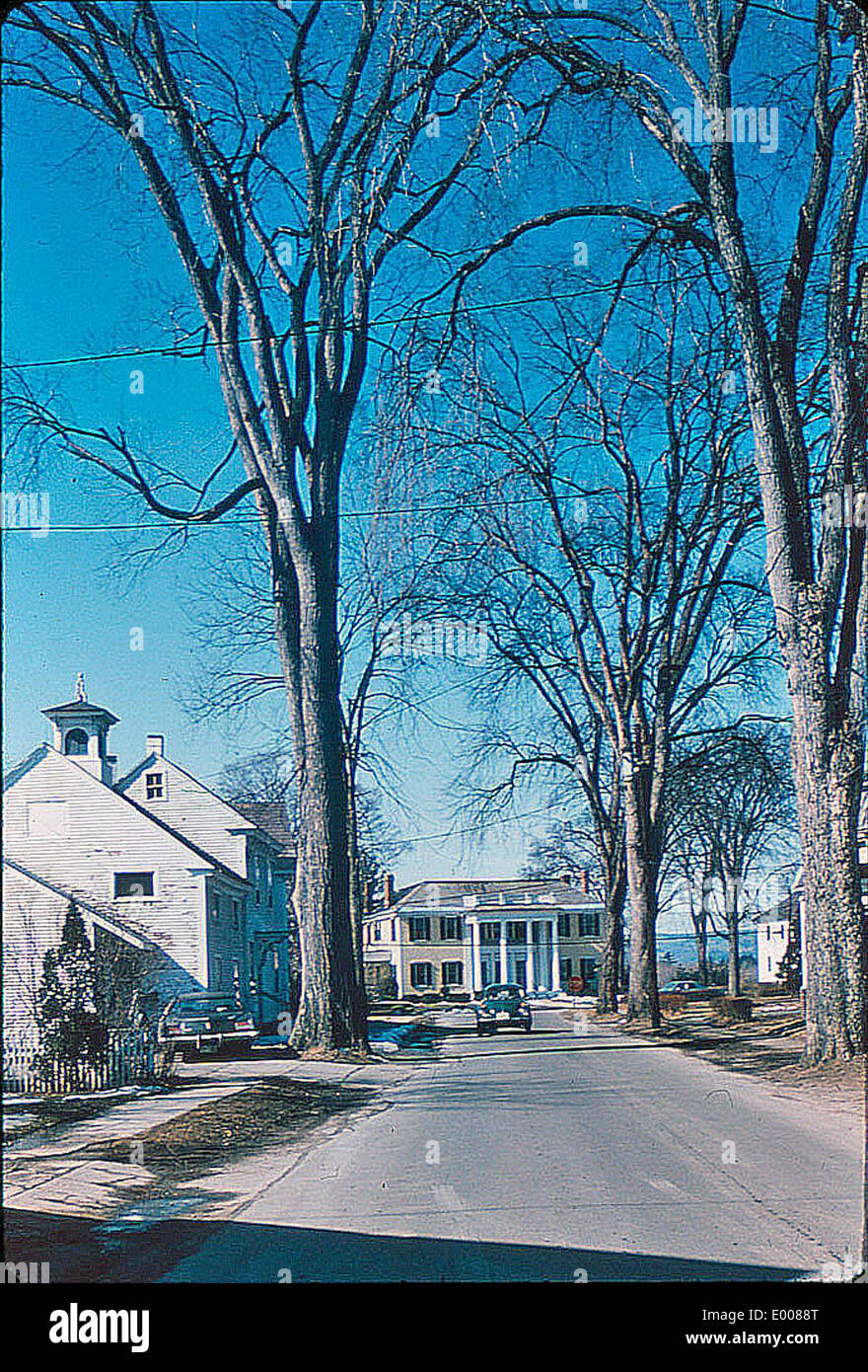 Court Street from Cross Street in Keene New Hampshire Stock Photo Alamy