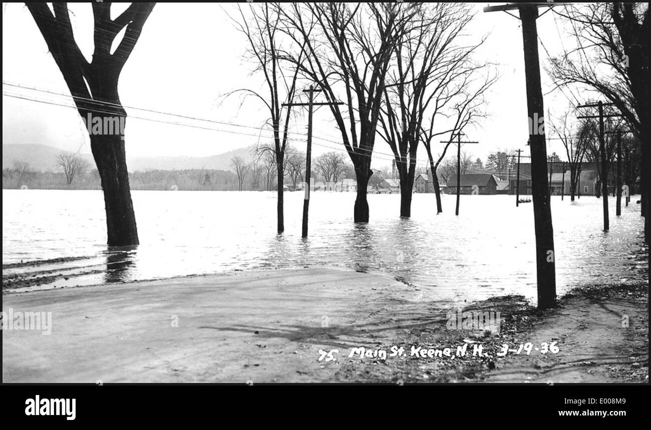 New hampshire flood 1936 hires stock photography and images Alamy