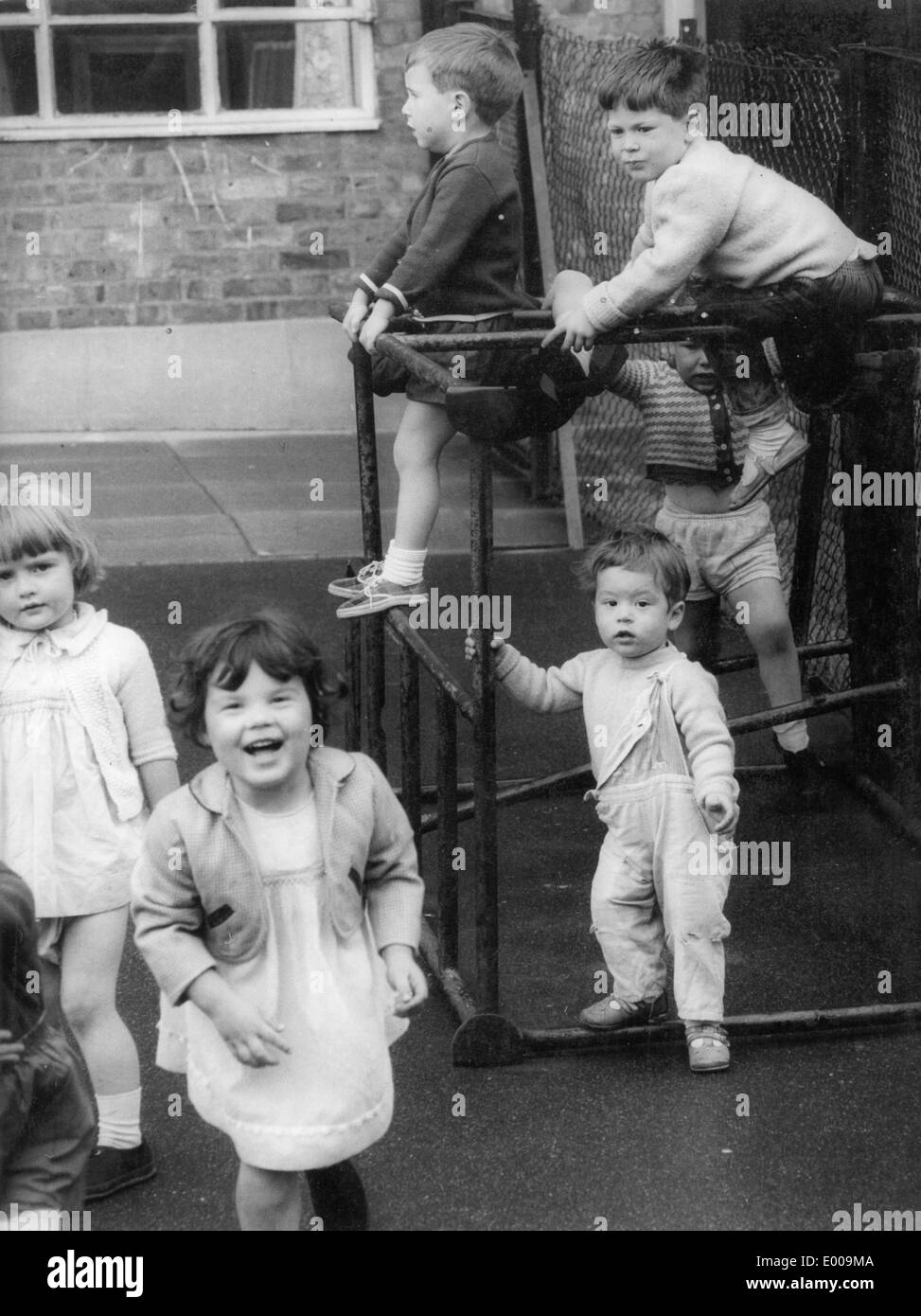 Children's playground near Lambeth Walk Stock Photo