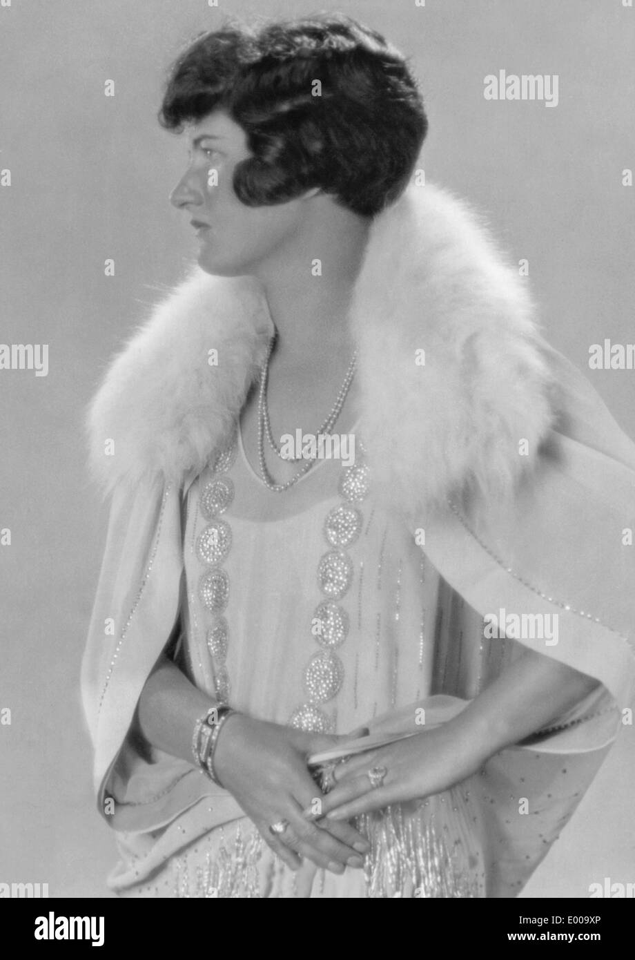 Anna von Borries, 1927 Stock Photo