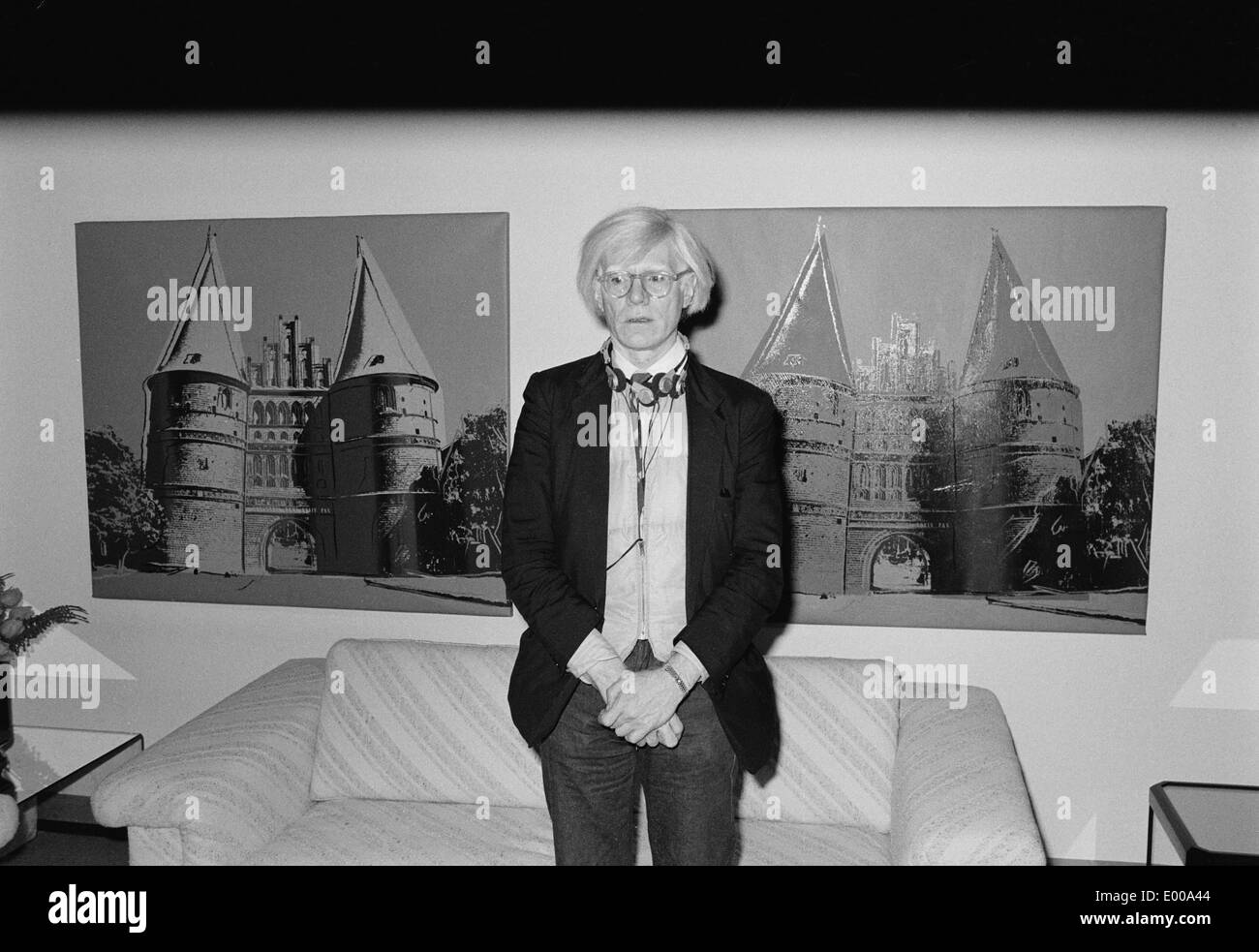 Andy Warhol in Luebeck Stock Photo
