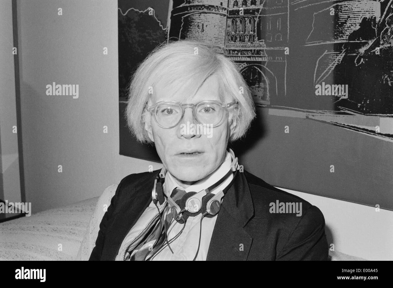 Andy Warhol in Luebeck Stock Photo