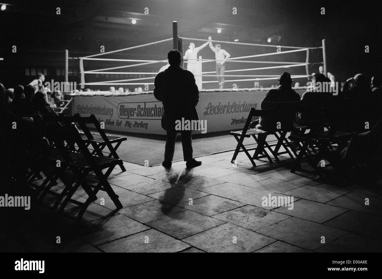 Boxing ring Black and White Stock Photos & Images - Alamy