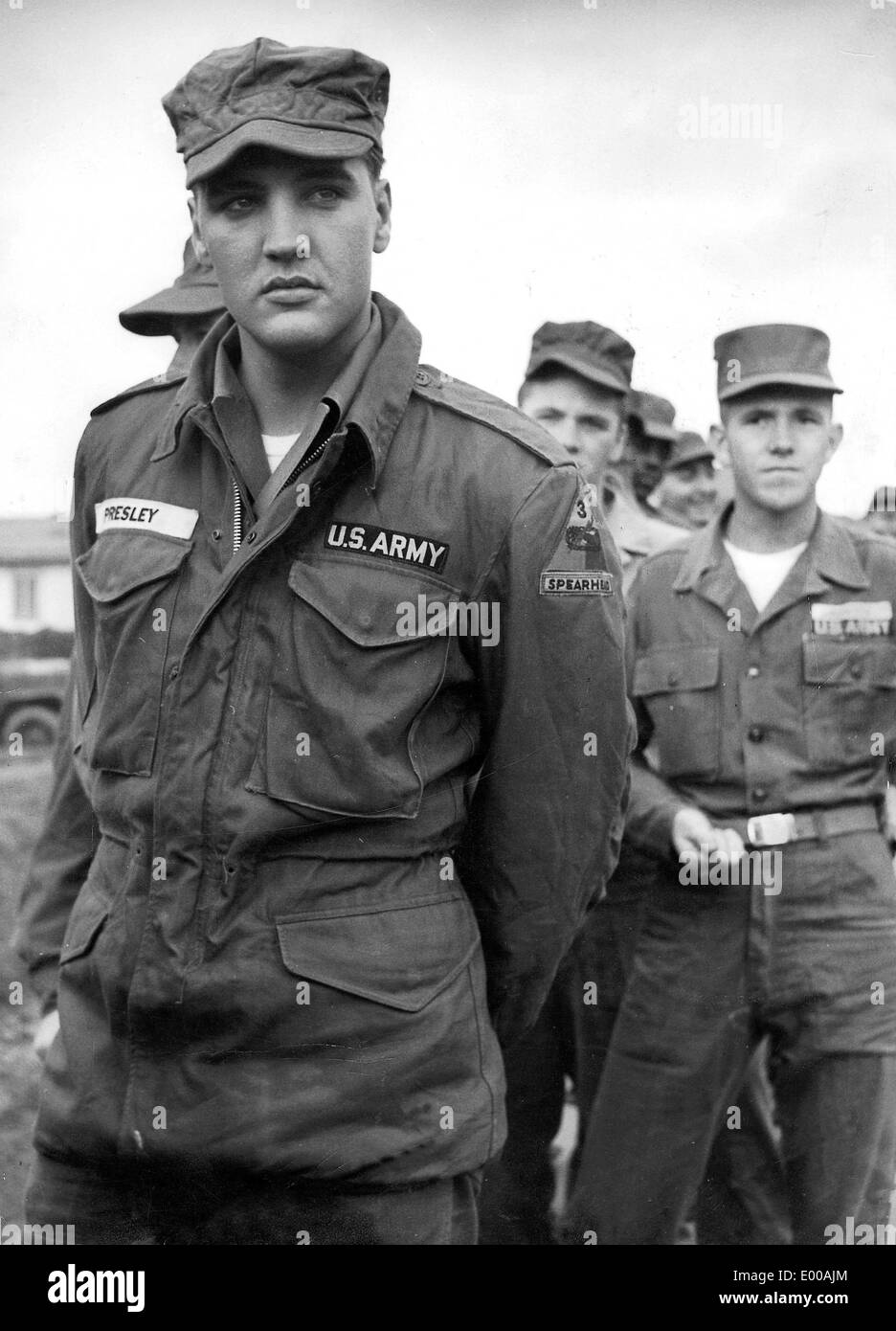 Elvis Presley, 1958 Stock Photo