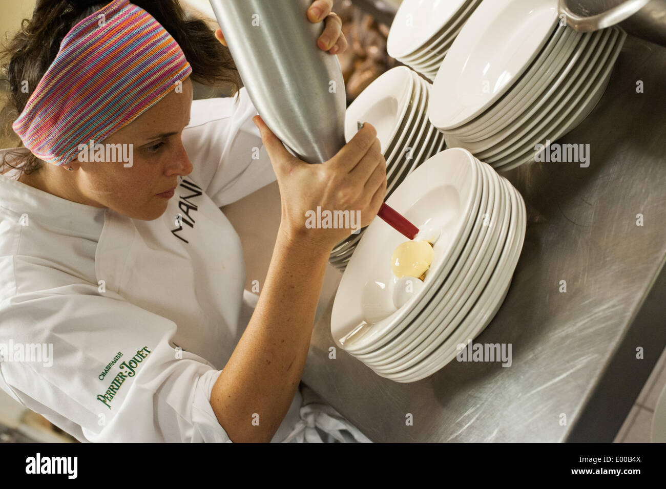 Brazilian-born chef Helena Rizzo has been named the 2014 Veuve Clicquot World’s Best Female Chef. Stock Photo