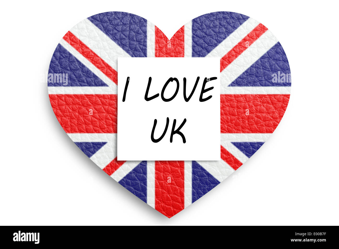 Heart shaped union jack hi-res stock photography and images - Alamy