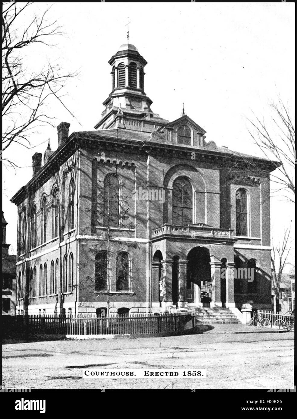 Cheshire County Court House in Keene NH Stock Photo