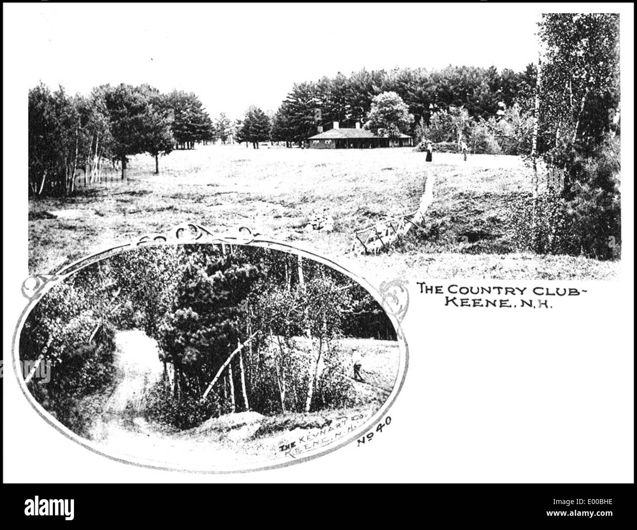 Country Club in Keene NH Stock Photo Alamy