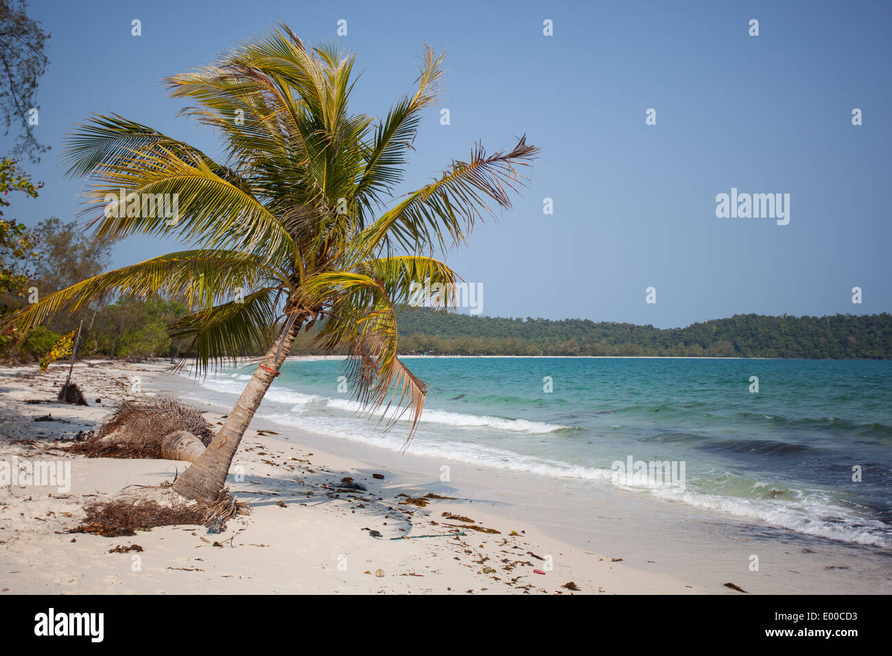 Beach on Koh Rong Island, Cambodia Stock Photo - Alamy