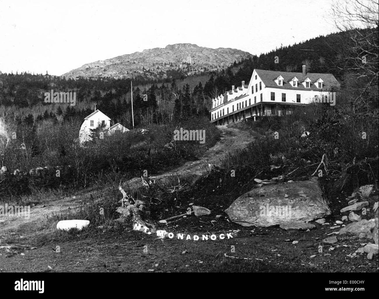 Halfway House, on Mount Monadnock, Cheshire County, NH Stock Photo Alamy