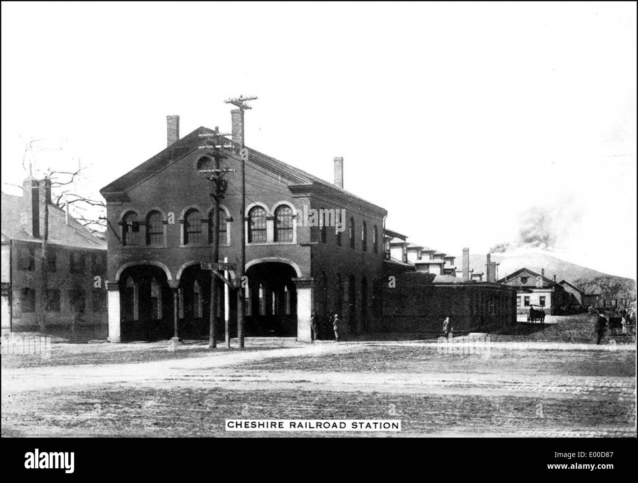 Cheshire Railroad Station in Keene, NH Stock Photo Alamy