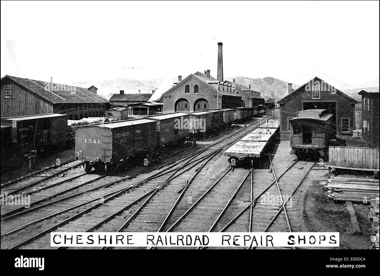 Railway flatcar Black and White Stock Photos & Images Alamy