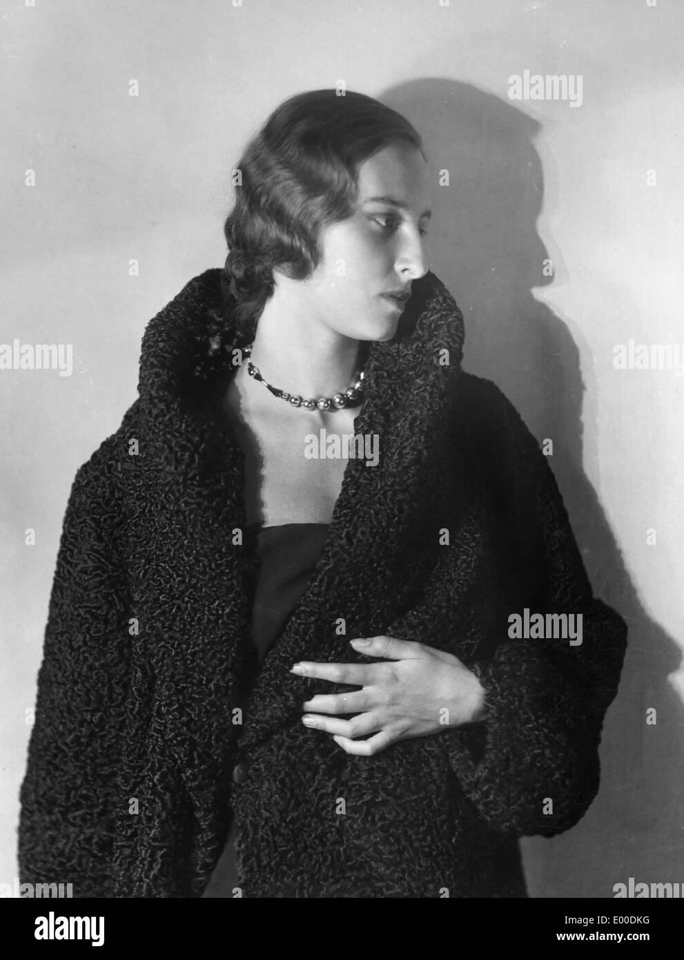 Portrait of a woman, 1935 Stock Photo Alamy